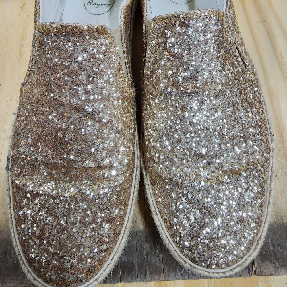 Gold Statement Shoes